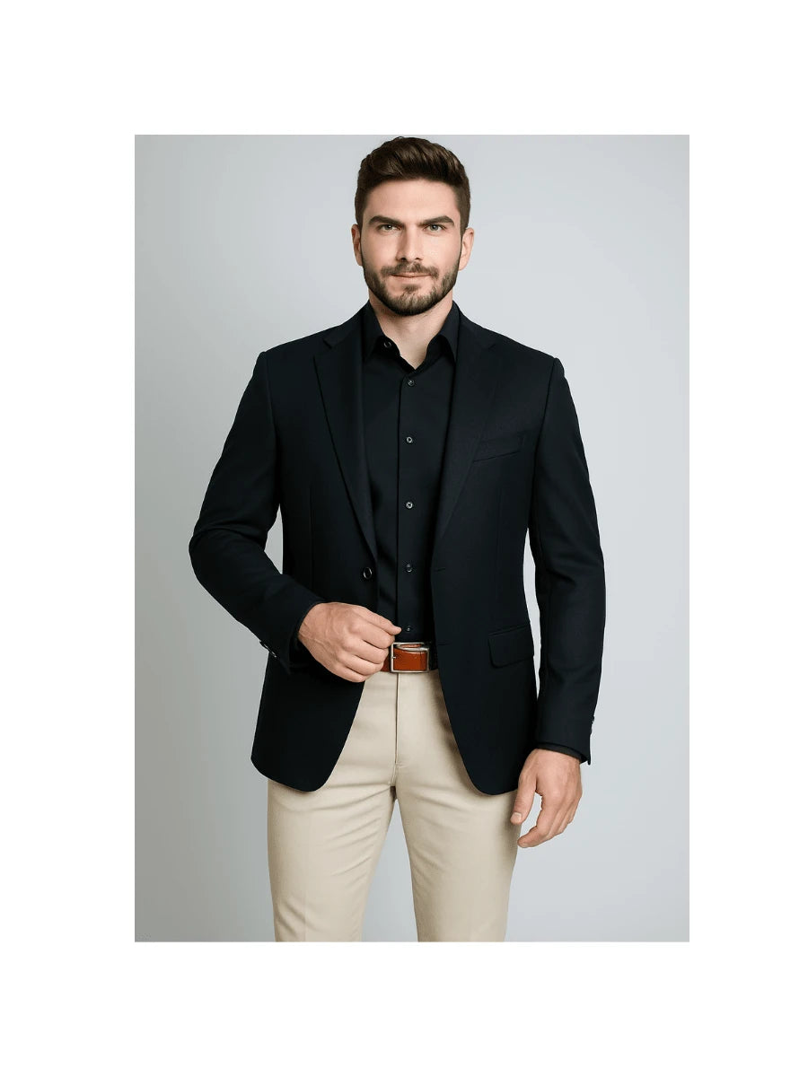 CAMISARIA COLOMBO Blazer Masculino Linho Premium Outono/Inverno