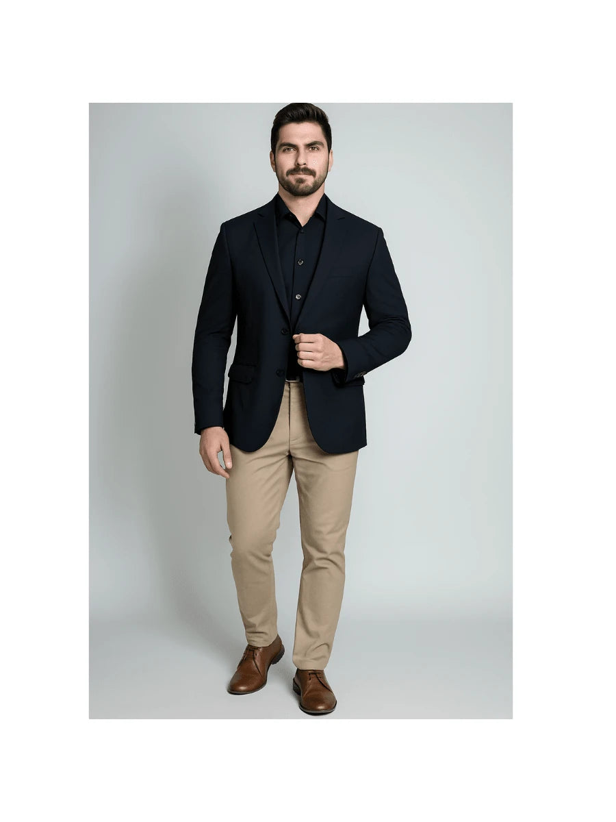 CAMISARIA COLOMBO Blazer Masculino Linho Premium Outono/Inverno
