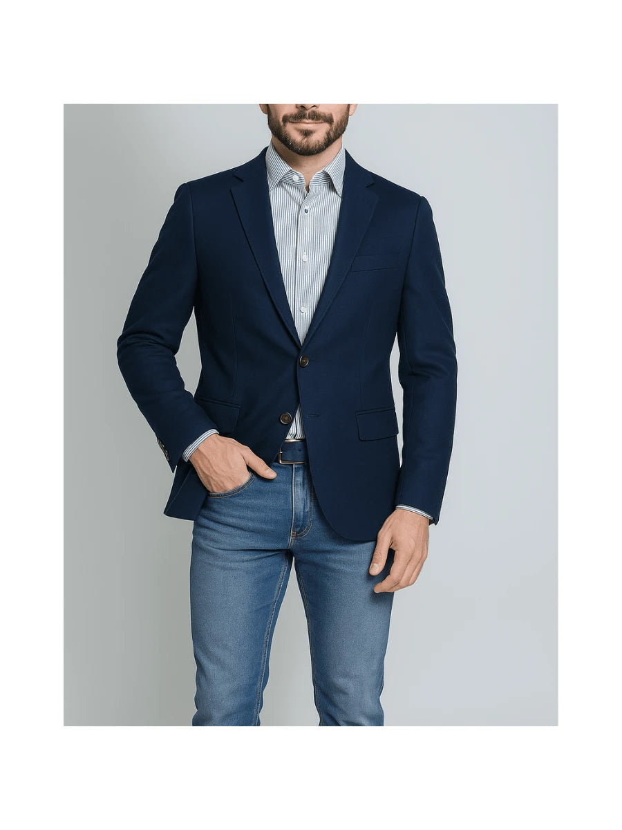 CAMISARIA COLOMBO Blazer Masculino Linho Premium Outono/Inverno