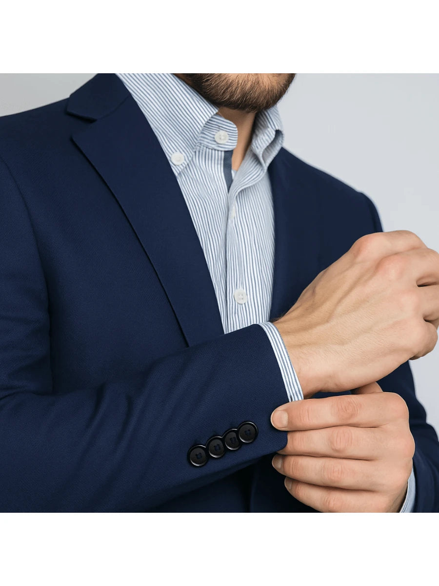 CAMISARIA COLOMBO Blazer Masculino Linho Premium Outono/Inverno