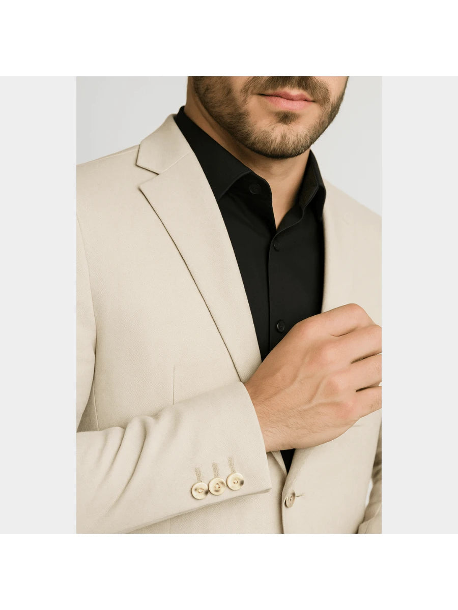 CAMISARIA COLOMBO Blazer Masculino Linho Premium Outono/Inverno