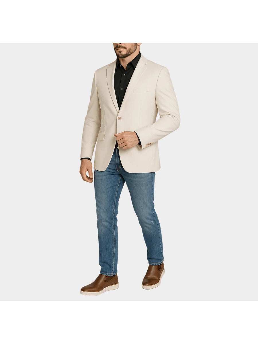 CAMISARIA COLOMBO Blazer Masculino Linho Premium Outono/Inverno