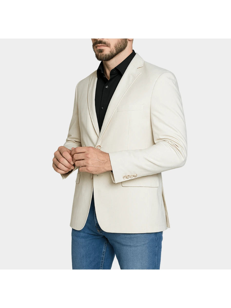 CAMISARIA COLOMBO Blazer Masculino Linho Premium Outono/Inverno