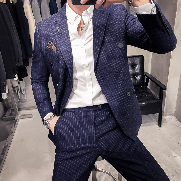 Blazer Masculino Abotoamento Duplo Lennox