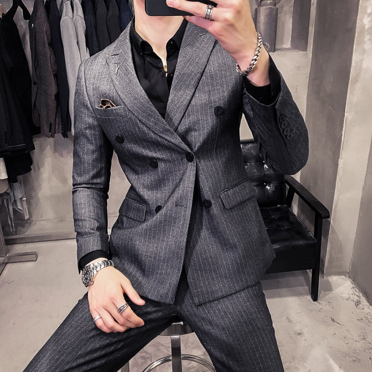 Blazer Masculino Abotoamento Duplo Lennox