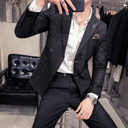 Blazer Masculino Abotoamento Duplo Lennox