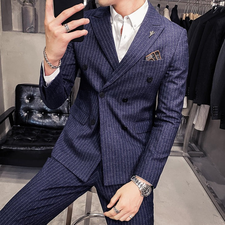 Blazer Masculino Abotoamento Duplo Lennox