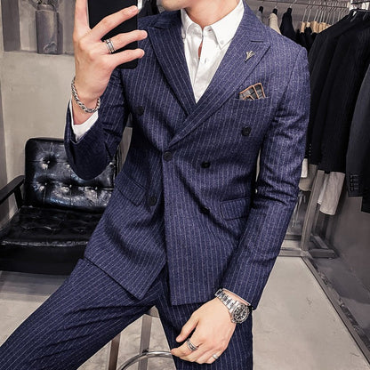 Blazer Masculino Abotoamento Duplo Lennox