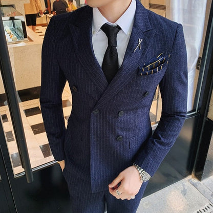 Blazer Masculino Abotoamento Duplo Lennox
