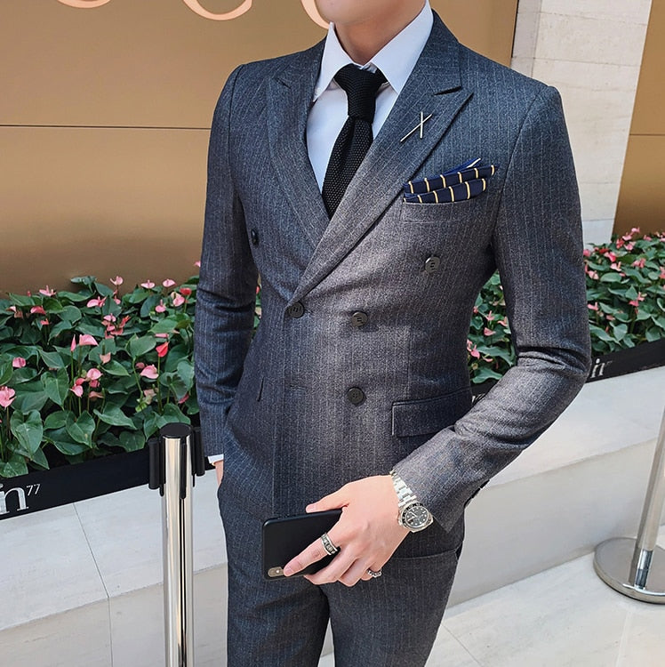Blazer Masculino Abotoamento Duplo Lennox