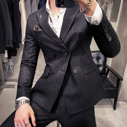 Blazer Masculino Abotoamento Duplo Lennox
